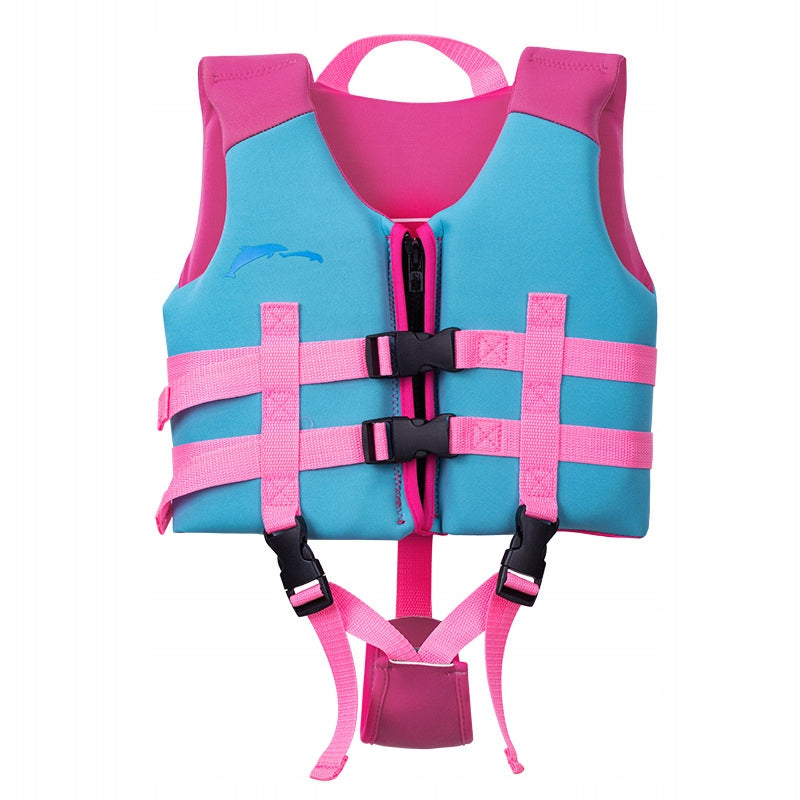 Children's Professional Life Jacket for Boys and Girls Buoyancy Vest Kids Size M
