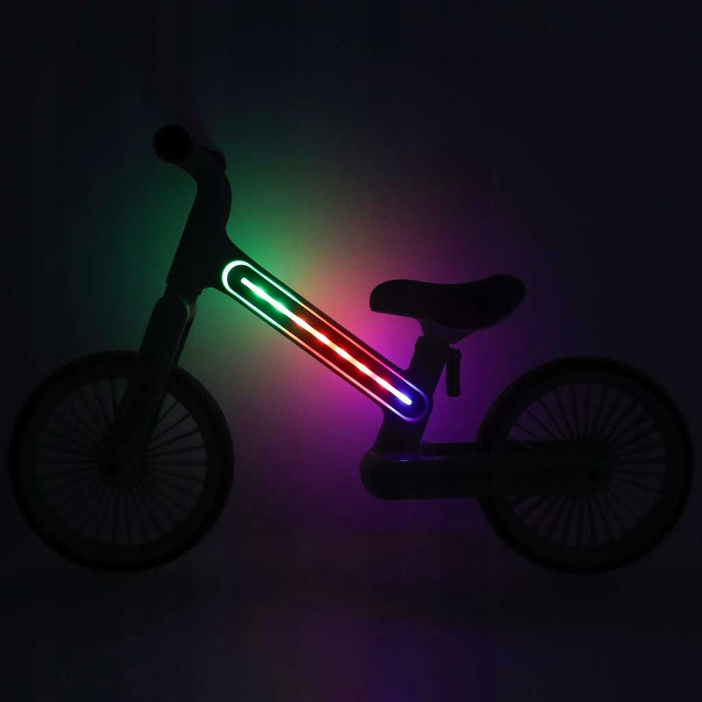 Children's Running Bike 12" LED Lightweight Adjustable Seat 2+ Brand no brand