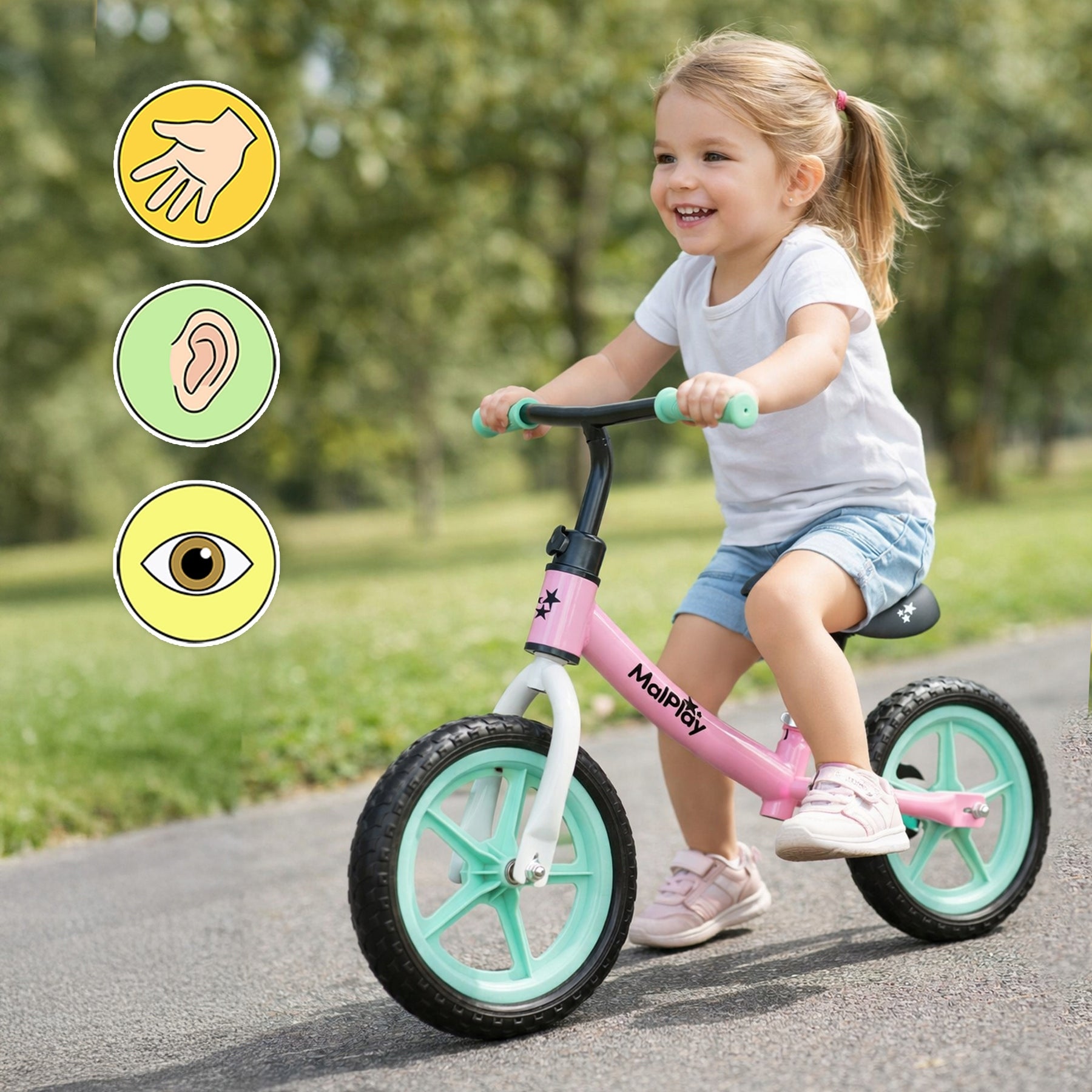 Children's Running Bike Bicycle Walker Wheels EVA 12'' FOR 2 YEAR OLD Manufacturer code R162R