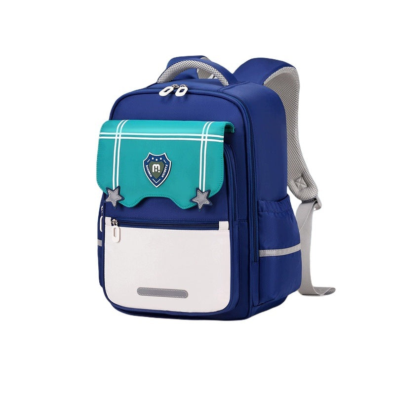 Children's School Backpack 1-6 Class Blue-Green Small Lightweight Spacious