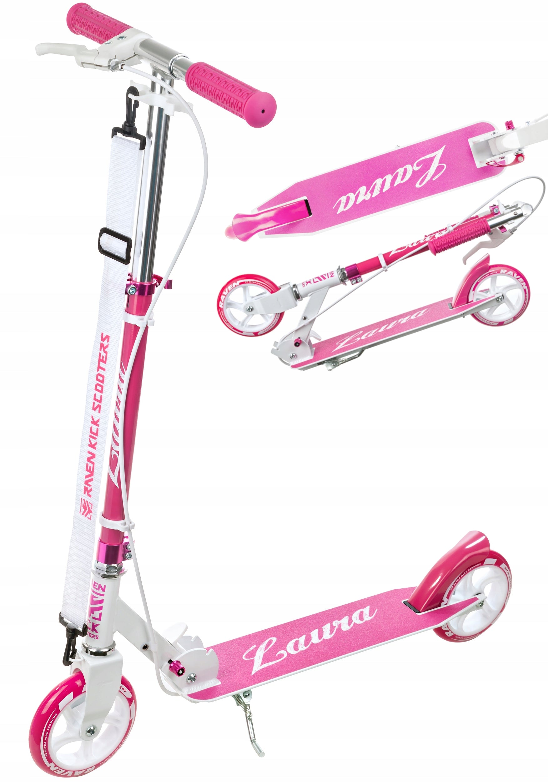 Children's Scooter Folding RAVEN Laura 145mm with brake