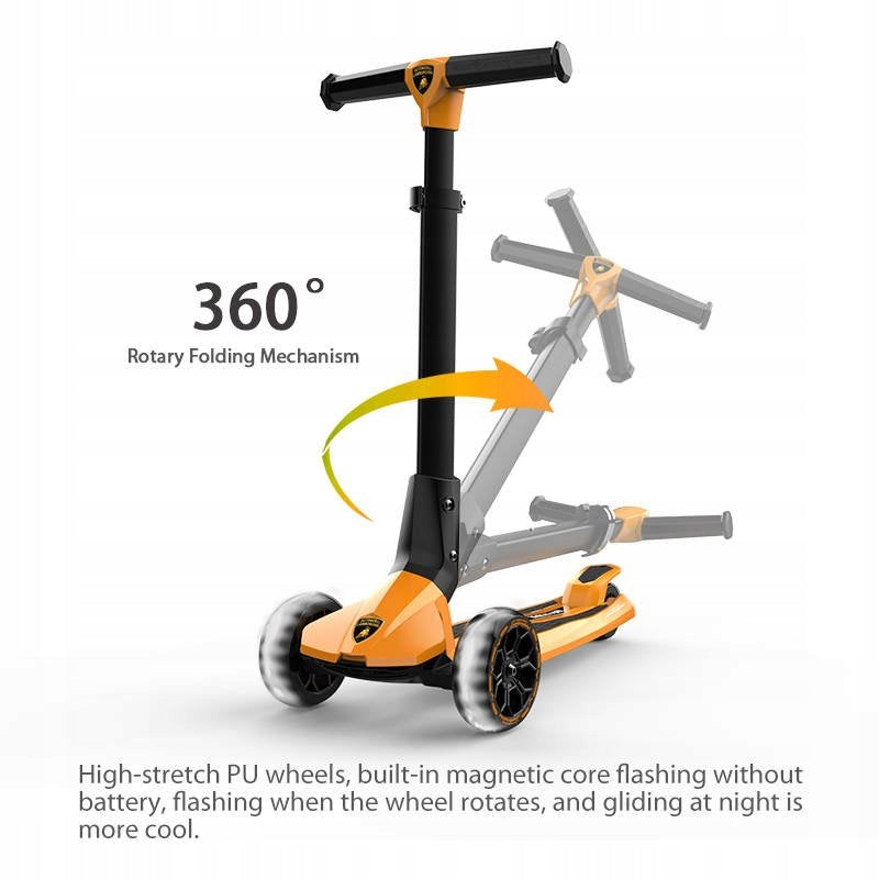 Children's Scooter Tricycle Balance Children's Lamborghini 3-Wheel Number of wheels 3