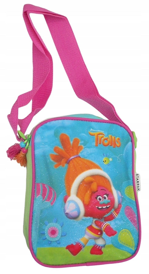 Children's Shoulder Bag Trolls STARPAK Bread Adjustable Strap Packaging status original