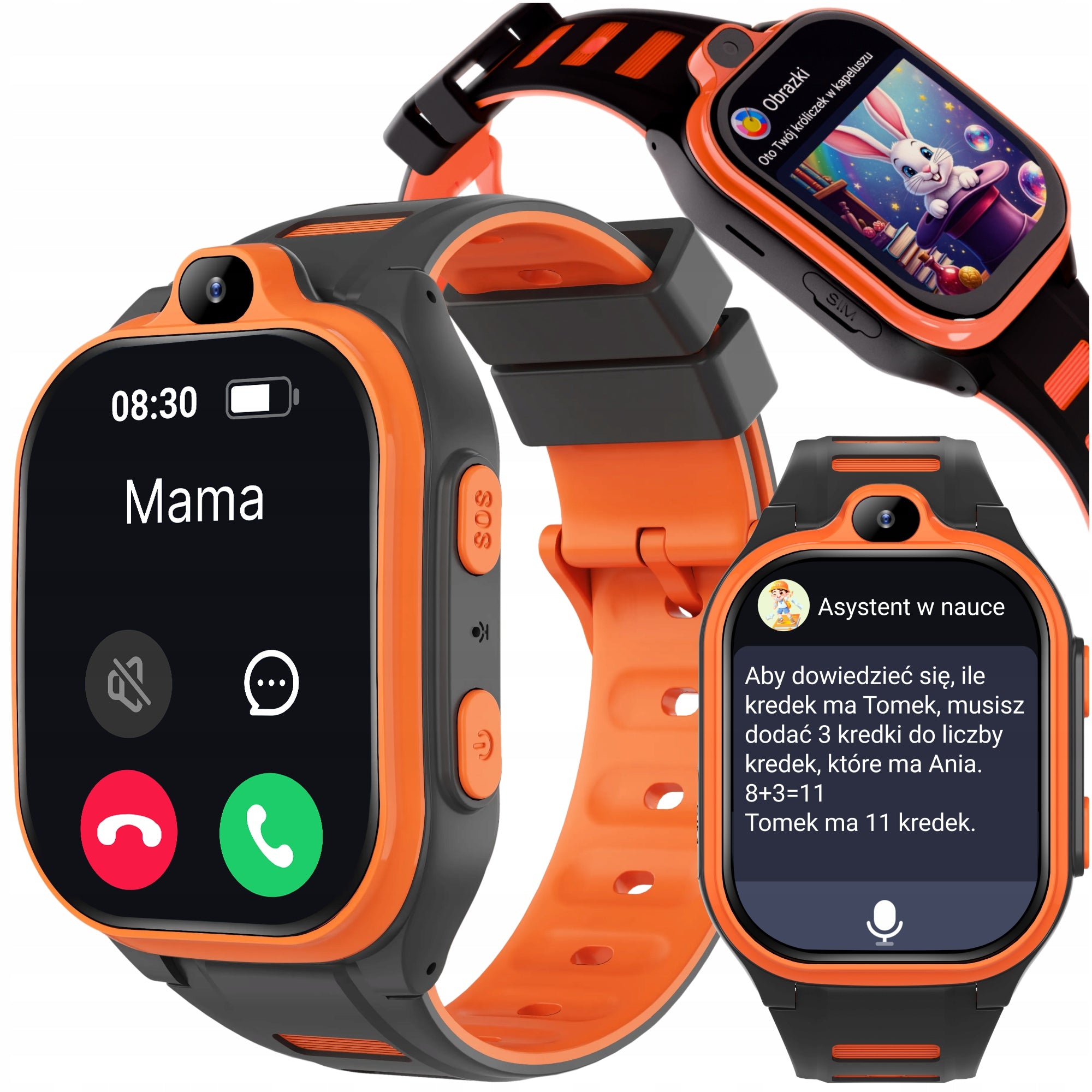 Children's Smartwatch AI For Boy SIM GPS 4G CALLING + FREEBIE Packaging status original
