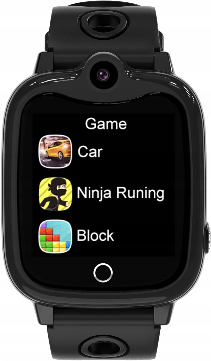 Children's Smartwatch GPS 4G ELEJAFE SOS Camera IP68 Black