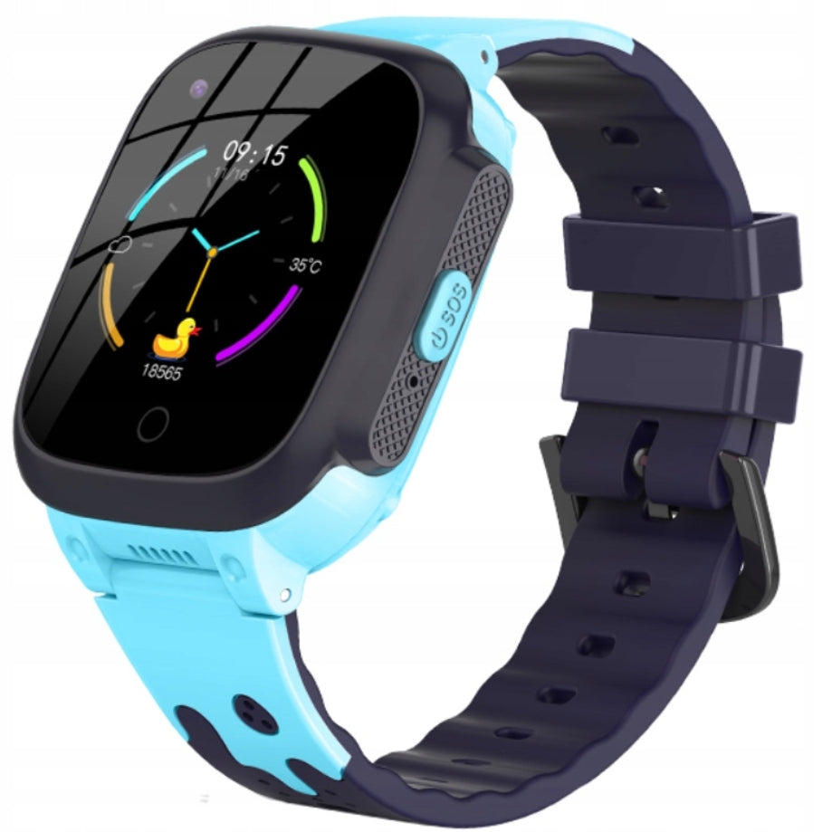 Children's Smartwatch GPS 4G LTE Camera SOS Video Calling Blue Manufacturer code ttst941-blue