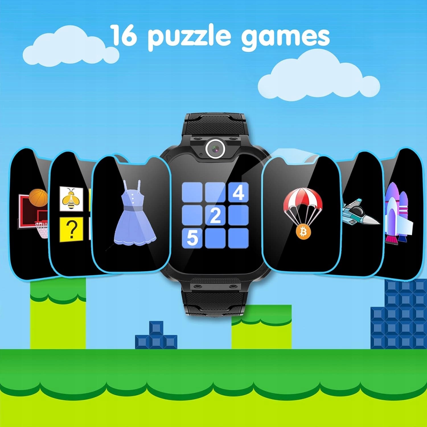 Children's Smartwatch Kesasohe 4G Multifunctional 16 games Manufacturer code 001