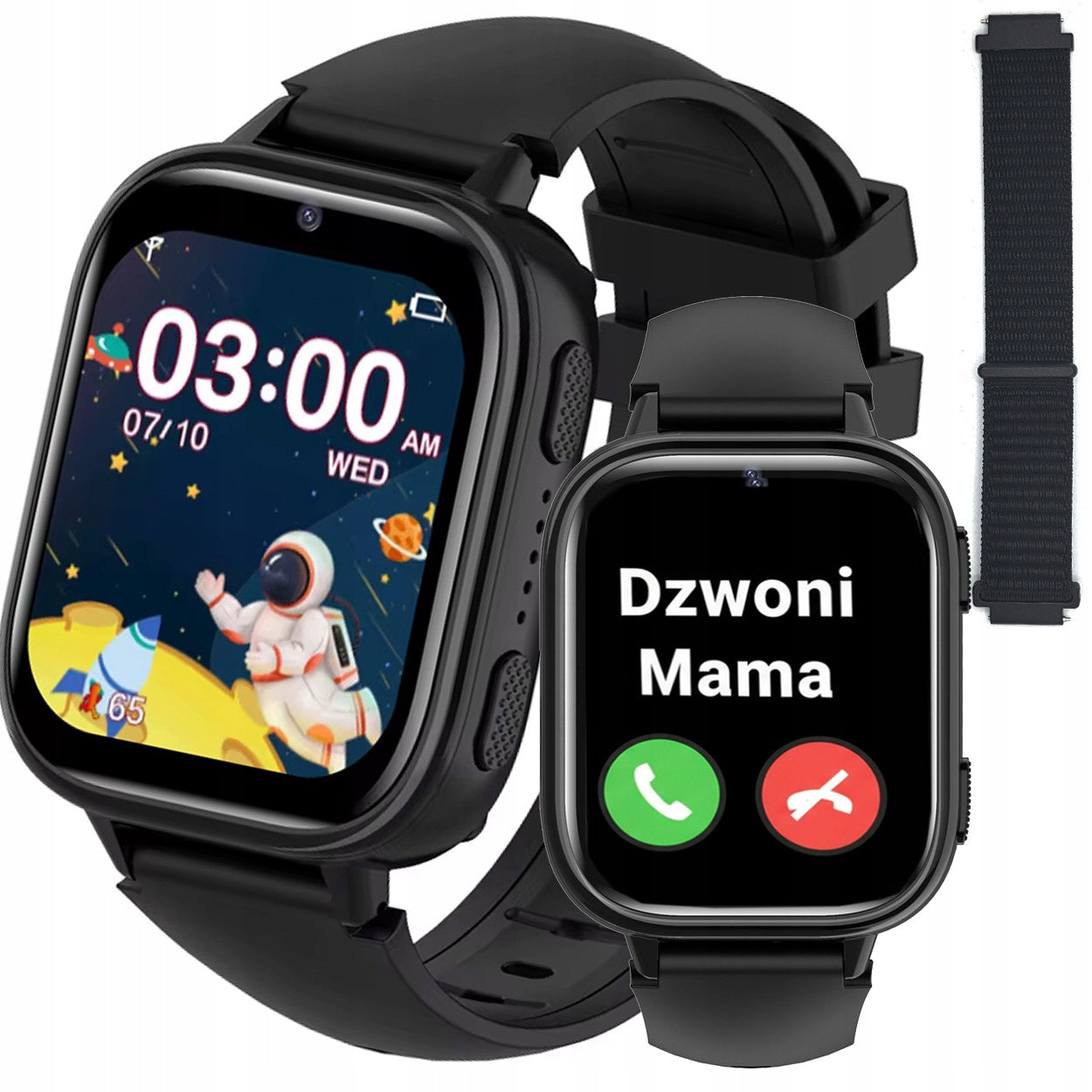 Children's Smartwatch with SIM Card, Games, Learning and Two Removable Straps Brand Smart-Trend