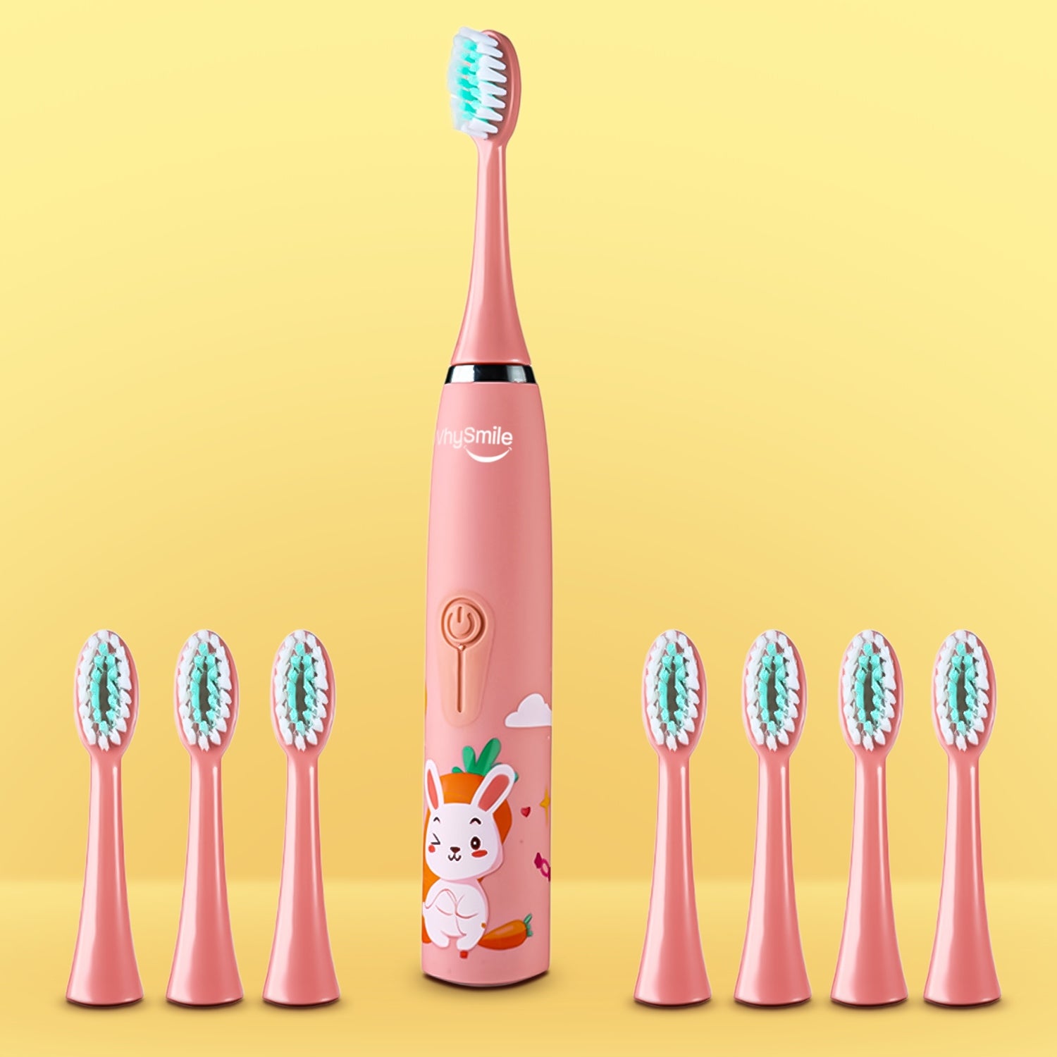 Children's Sonic Electric Toothbrush RABBIT + 8 Tips EAN (GTIN) 6933959773517