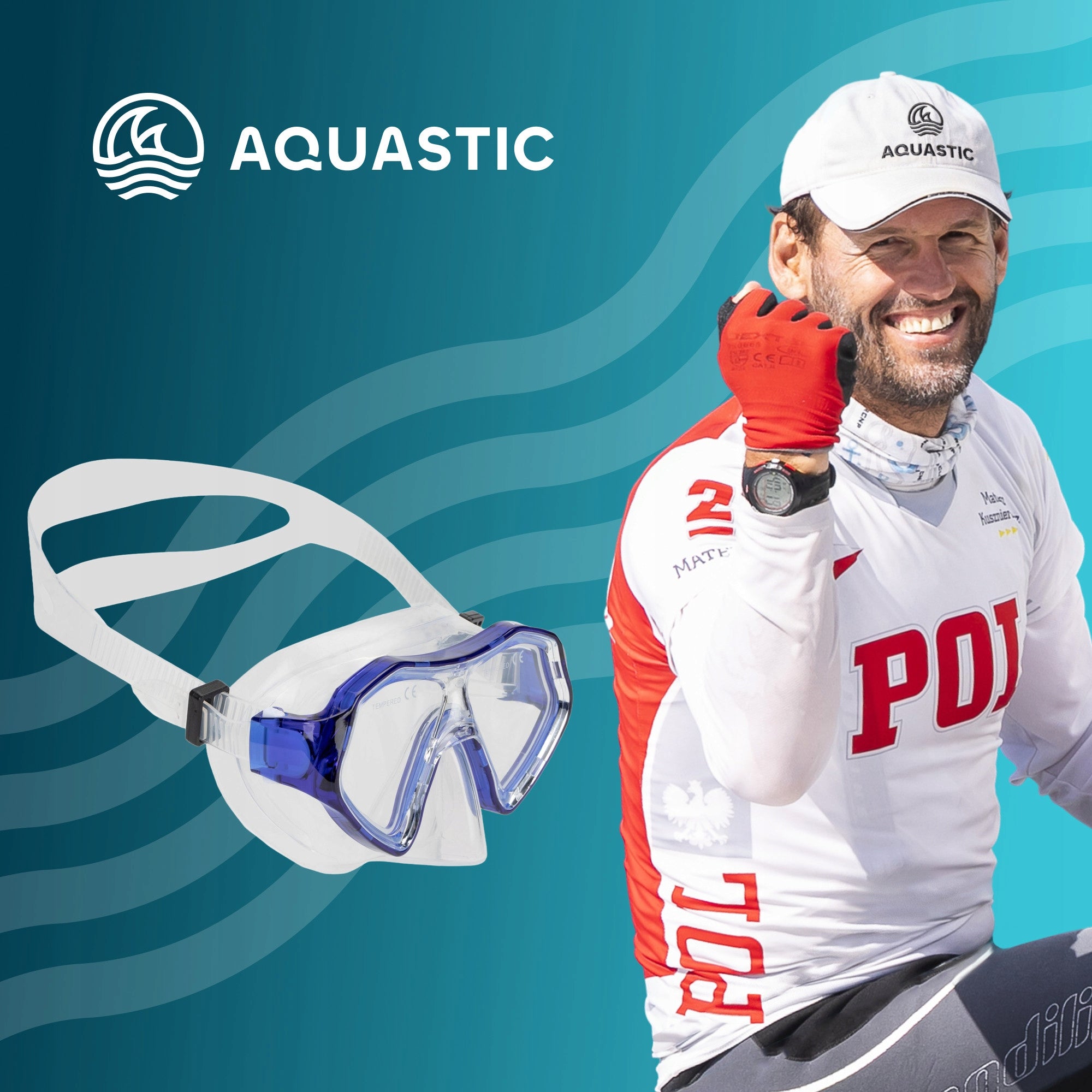 Children's Swimming Diving Mask SNORKELING AQUASTIC Shelly Model Shelly