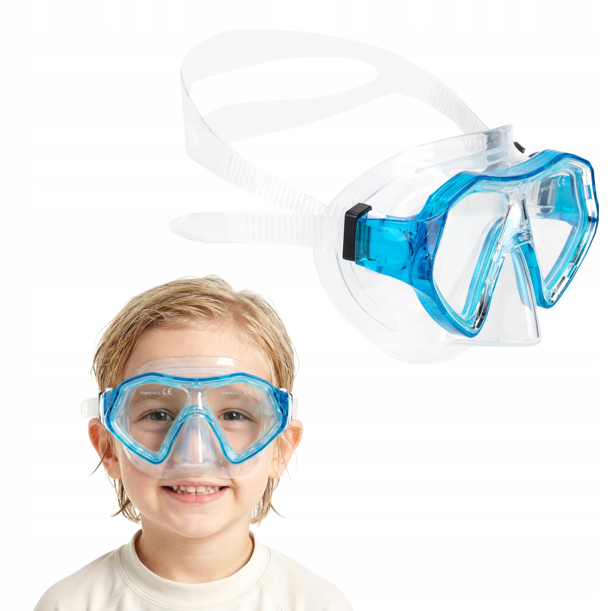 Children's Swimming Diving Mask SNORKELING AQUASTIC Shelly