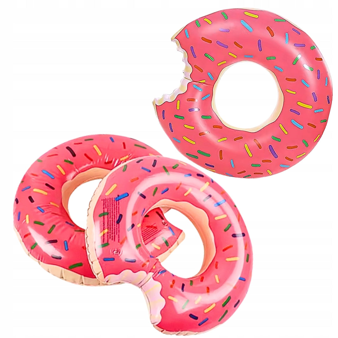 Children's Swimming Wheel STRAWBERRY DONUT Pink Donut 70# Packaging status original