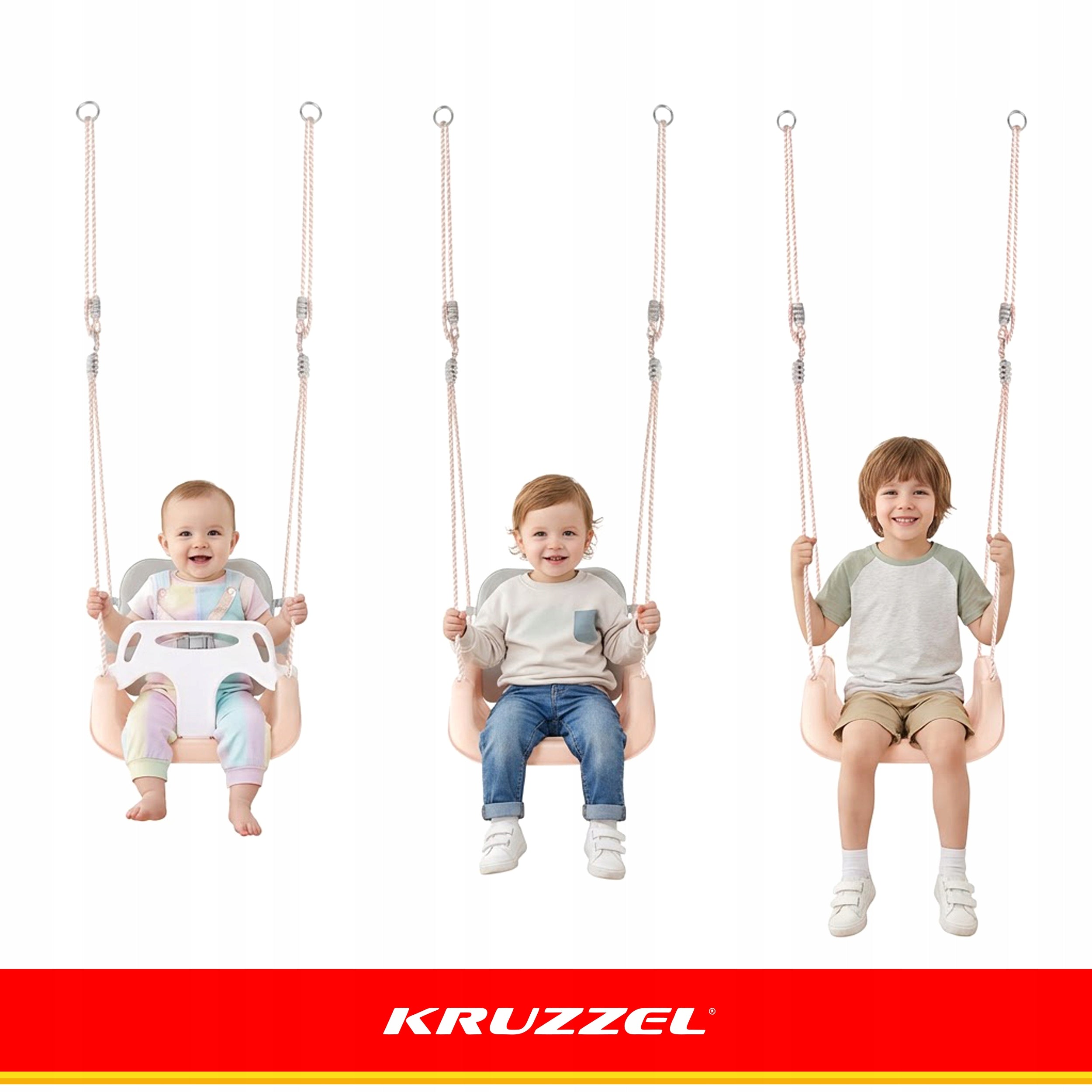 Children's Swing 3in1 Garden Strong for Home and Garden Grows with Baby Packaging status original