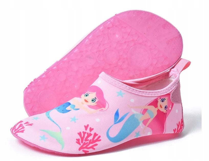 Children's Water Shoes Size 26/27 Mermaid Pink Brand no brand