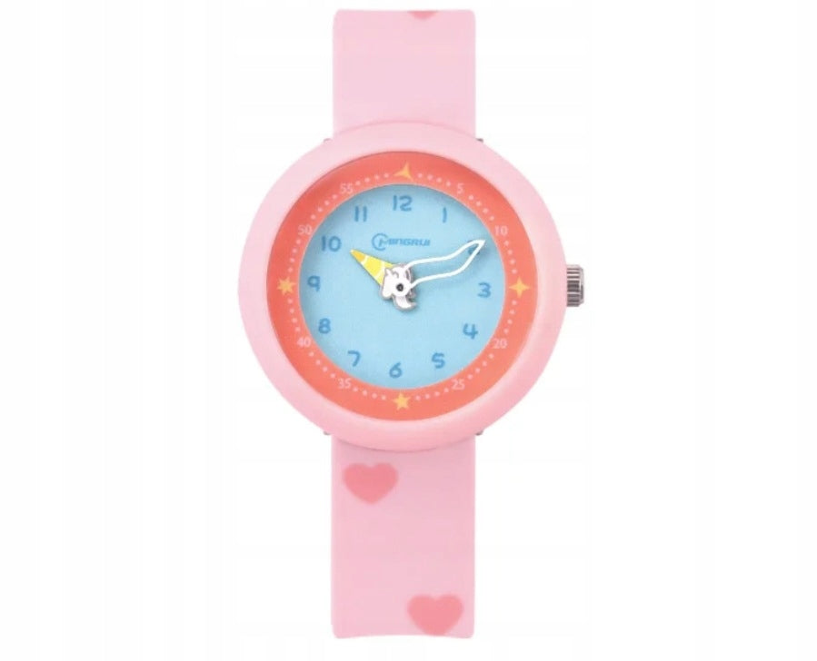 Children's analog watch Mingrui MR2111LAK pink