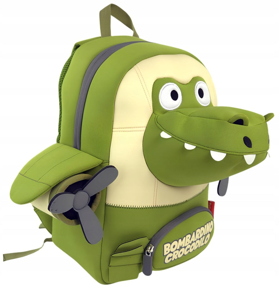 Children's backpack 3D Bombardino Crocodilo neoprene ROTWEAR Packaging status original