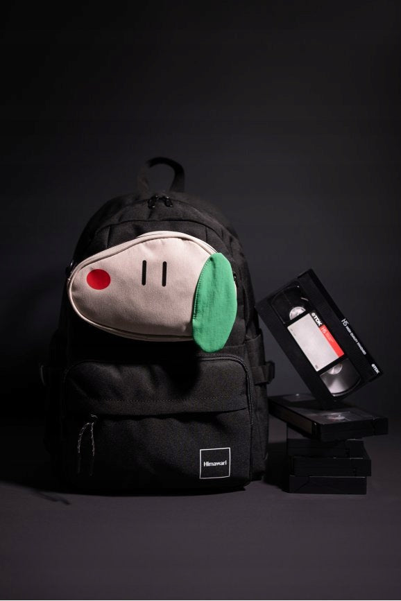 Children's backpack Himawari Pooch M - light roomy school everyday Black Brand Himawari