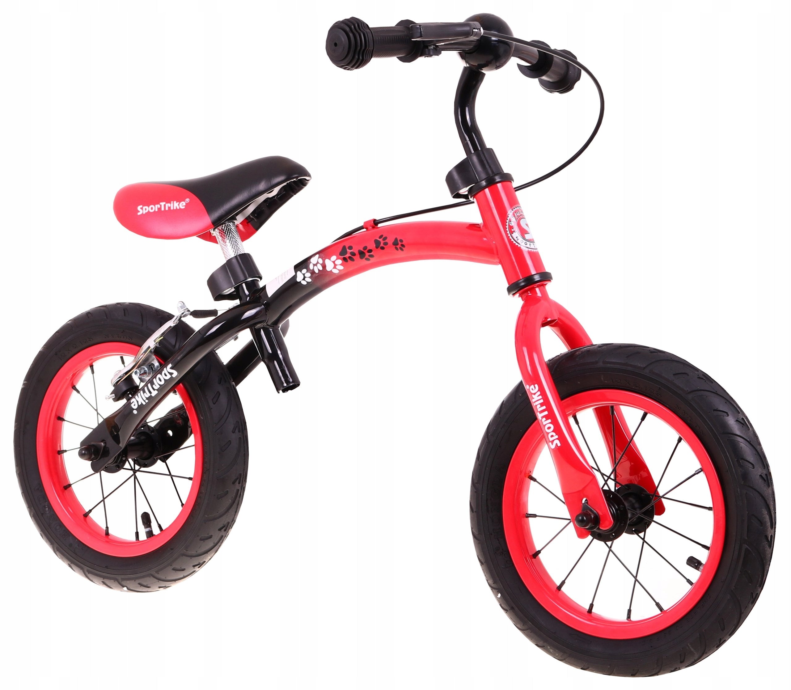 Children's balance bike Boomerang SporTrike Red Riding Lessons Brand Ramiz