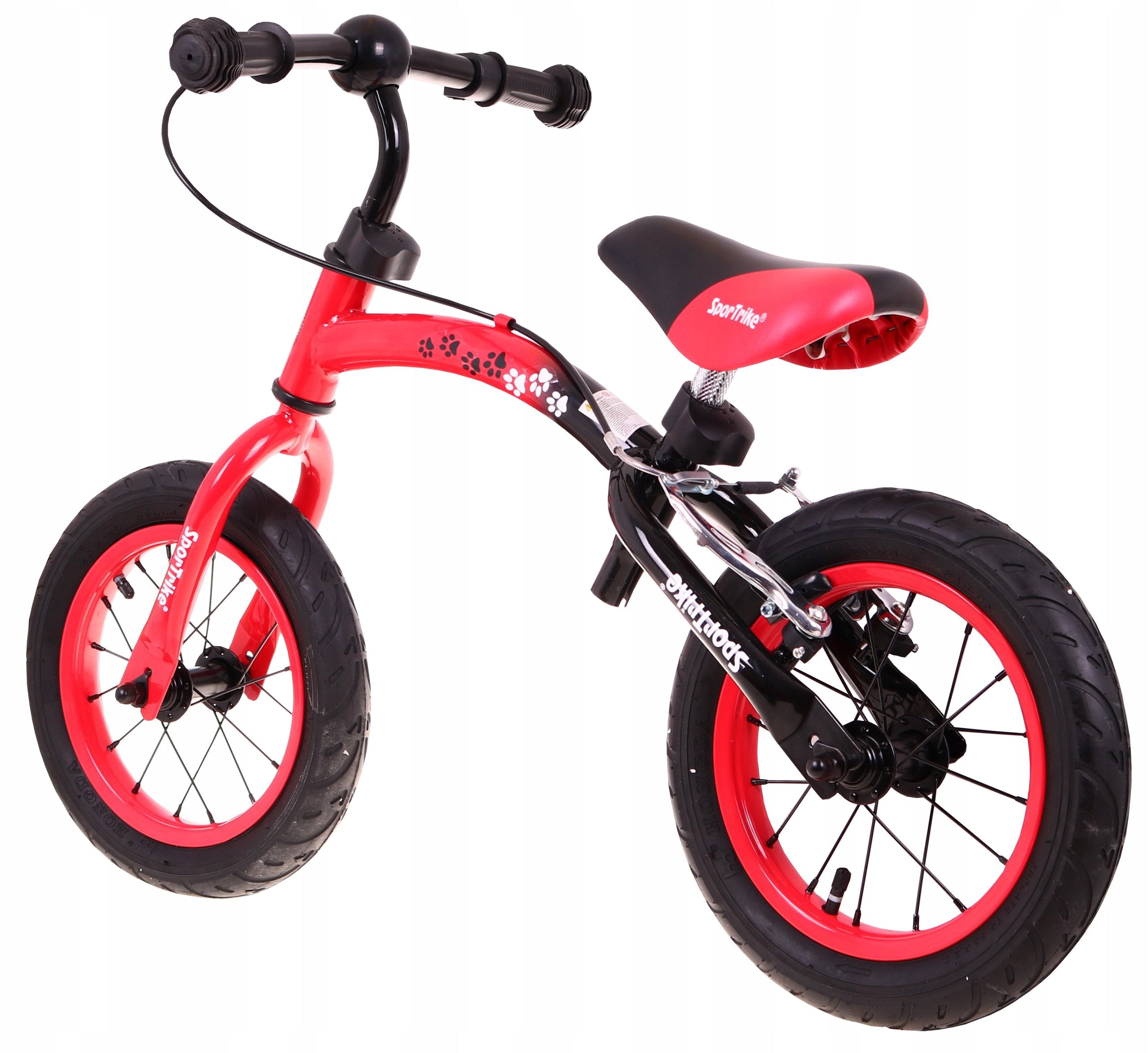 Children's balance bike Boomerang SporTrike Red Riding Lessons Frame steel