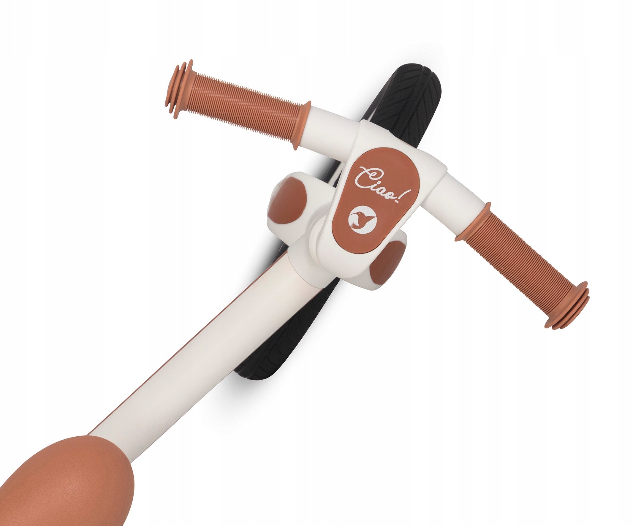 Children's balance bike Colibro Ciao Milky White 12 inches Brake none