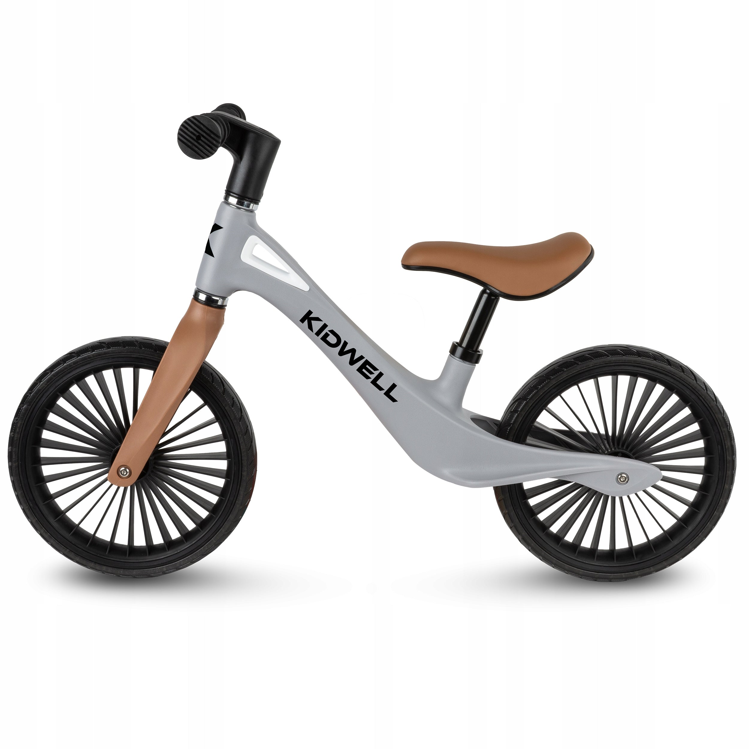 Children's balance bike Kidwell Nix Gray-Brown grey brown wheels Manufacturer code ROBINIX07A0