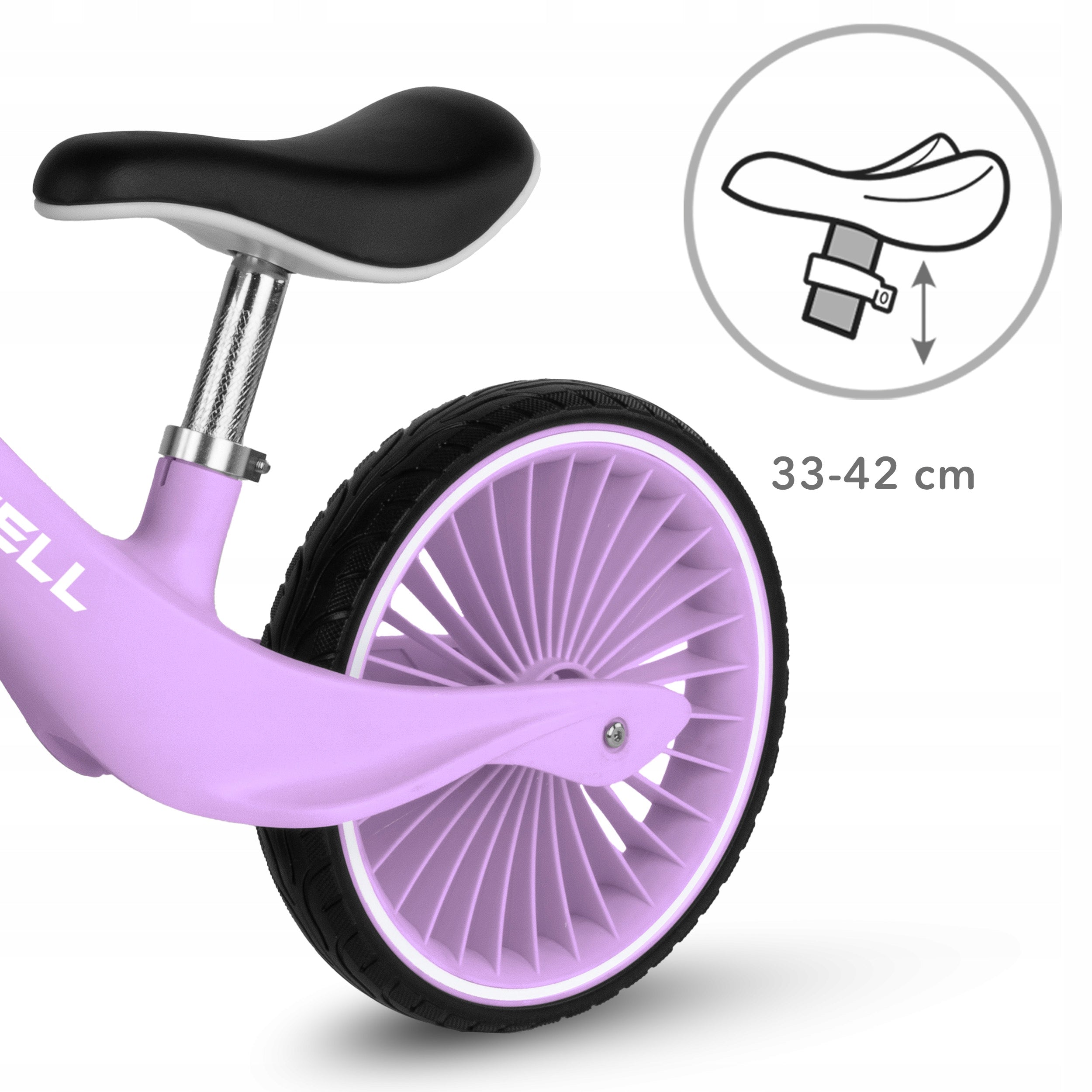Children's balance bike Kidwell Nix Lavender lavender purple Color purple