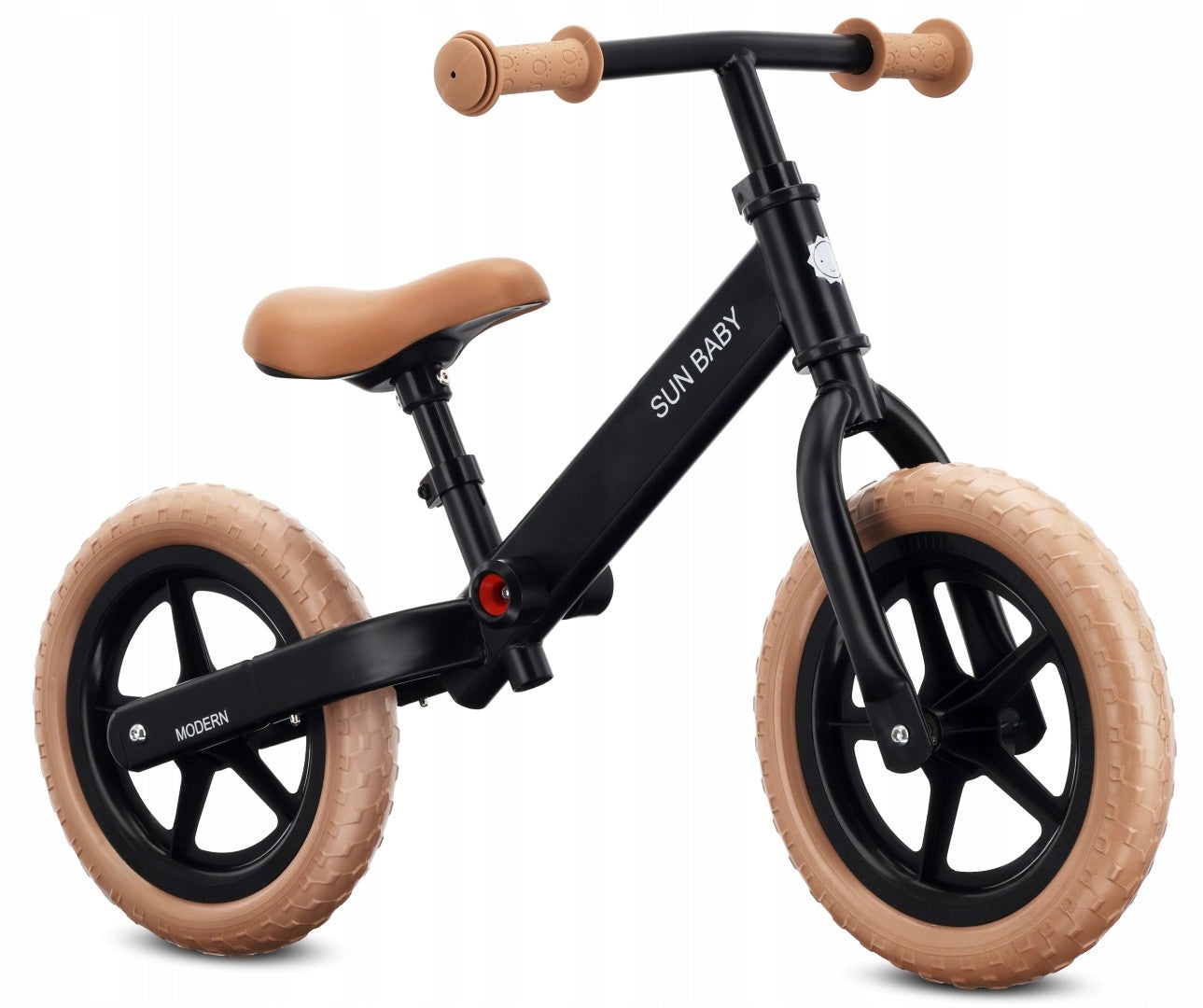 Children's balance bike Lightweight 2,9 kg EVA foam Modern black Packaging status original