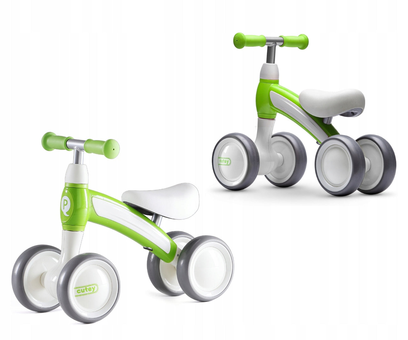Children's balance bike Ride-on vehicle Qplay Cutey pusher Green Manufacturer code 7290115246049