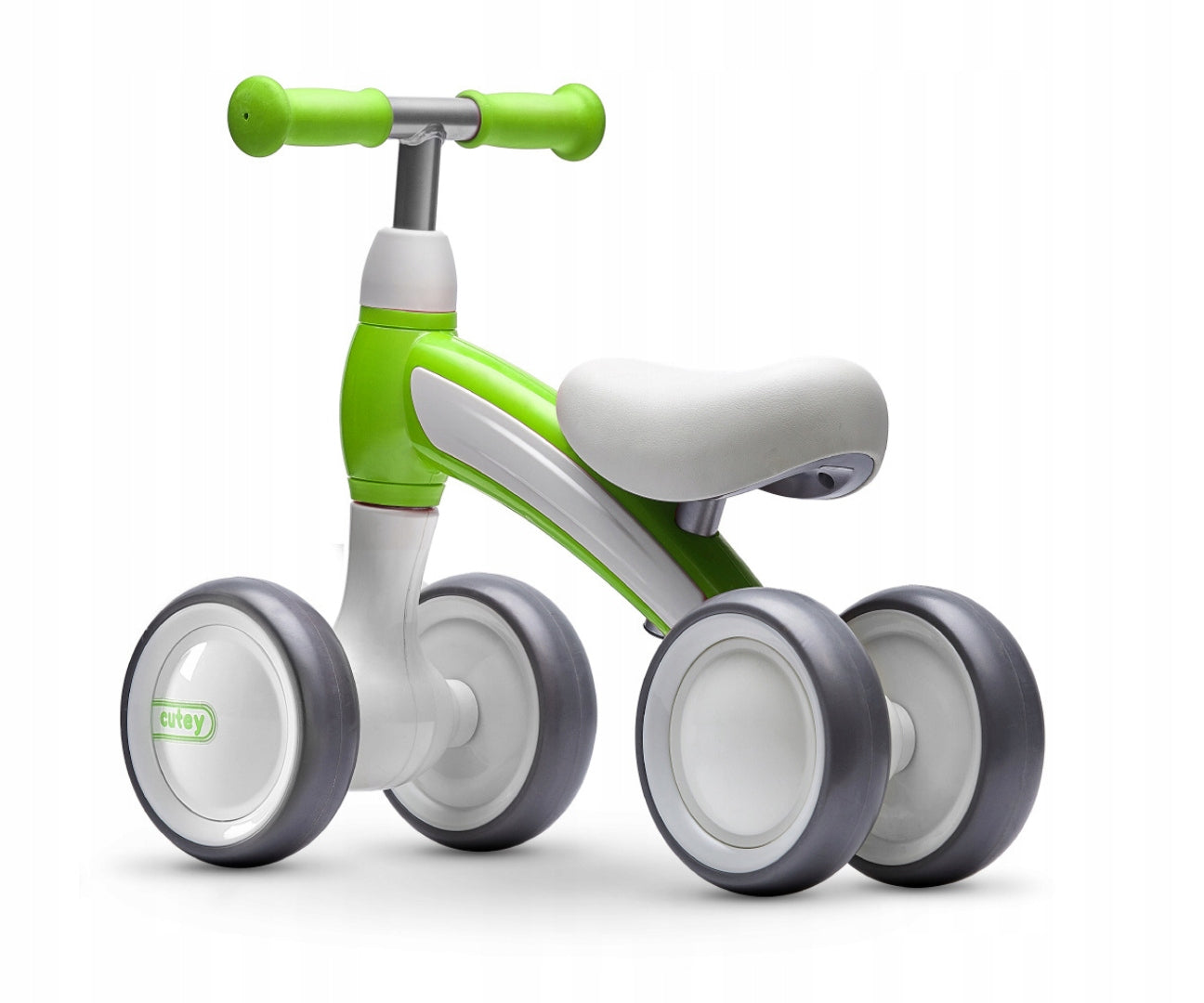 Children's balance bike Ride-on vehicle Qplay Cutey pusher Green Packaging status original