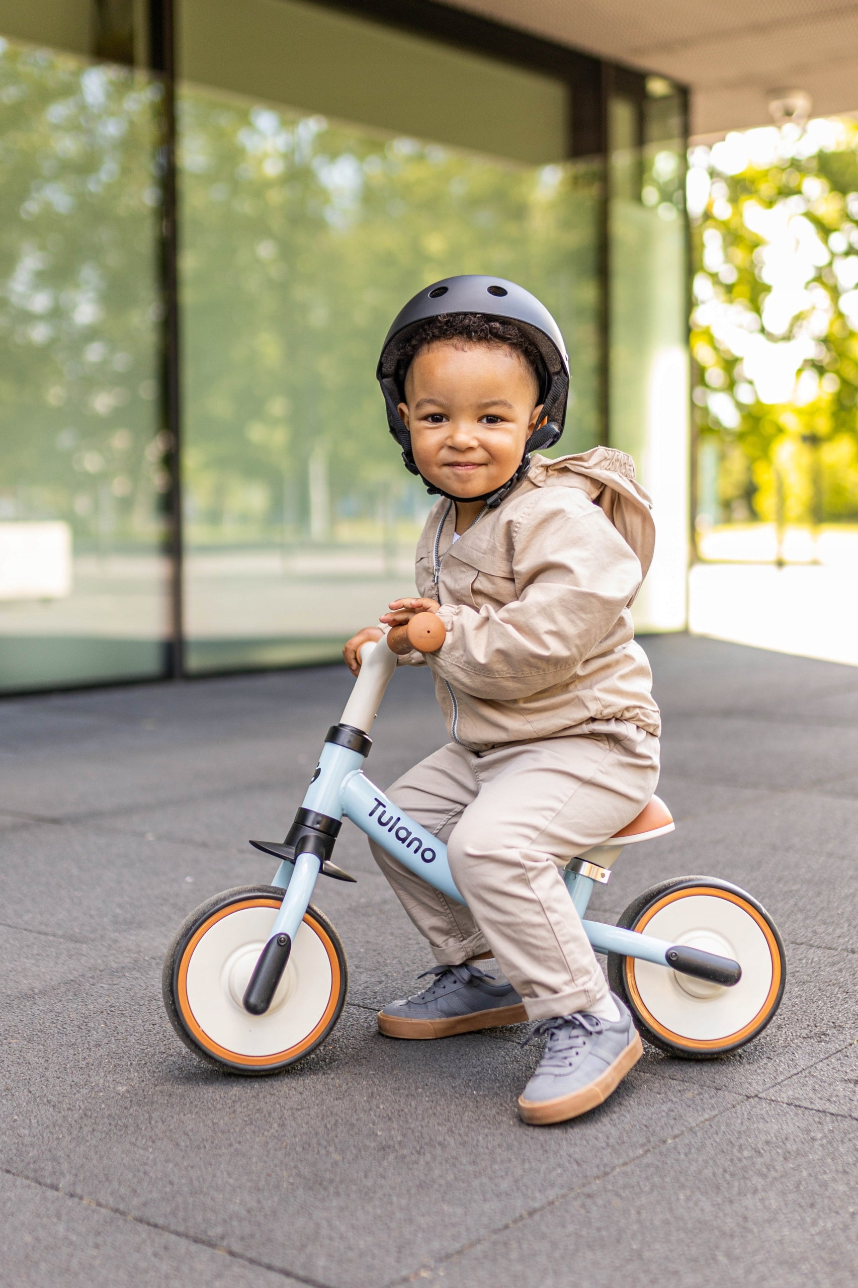 Children's balance bike TULANO pink for girls pink light 18m+ Brand TULANO