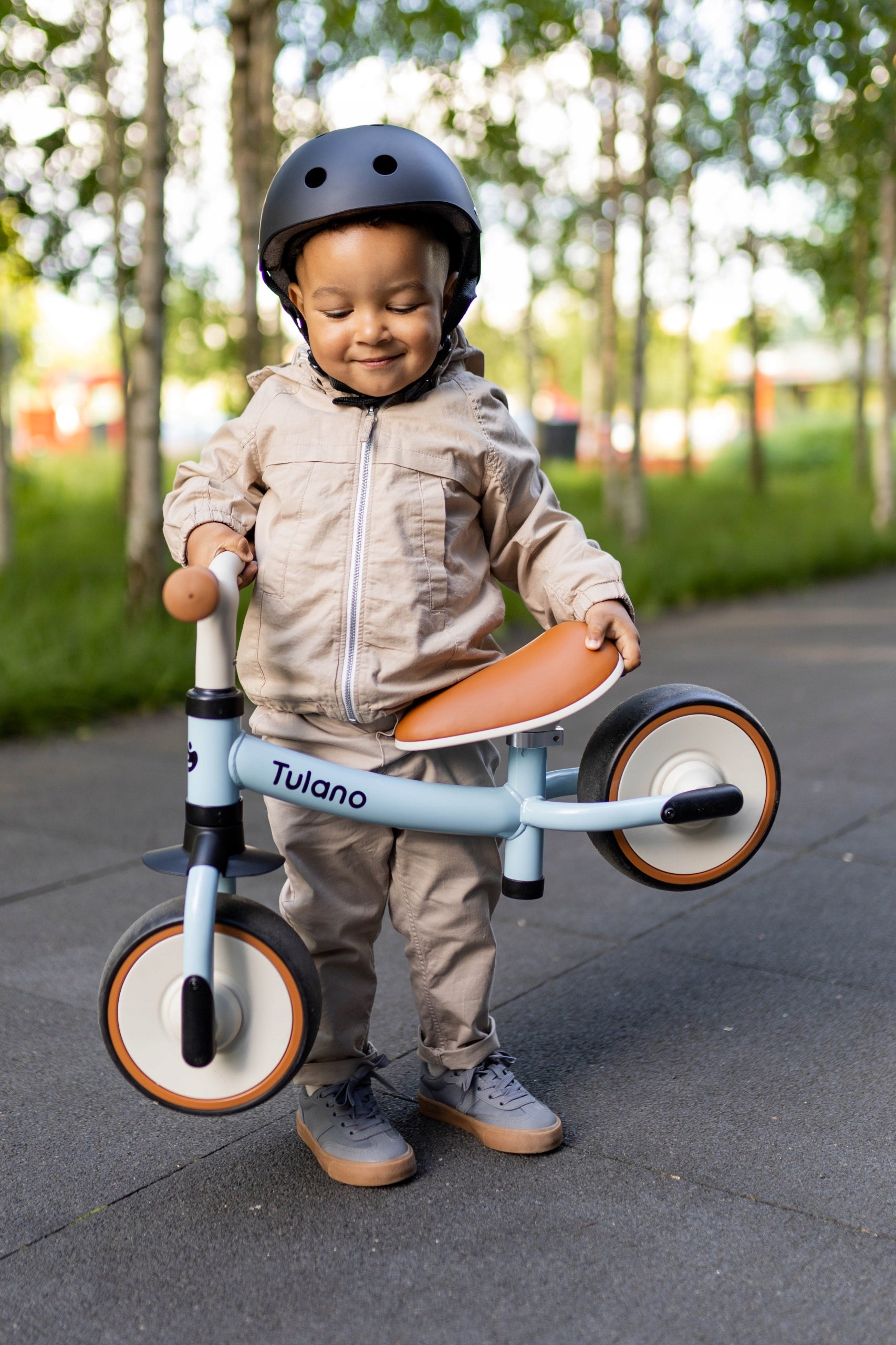 Children's balance bike TULANO pink for girls pink light 18m+ Manufacturer code TN-SCOUT 15 PINK