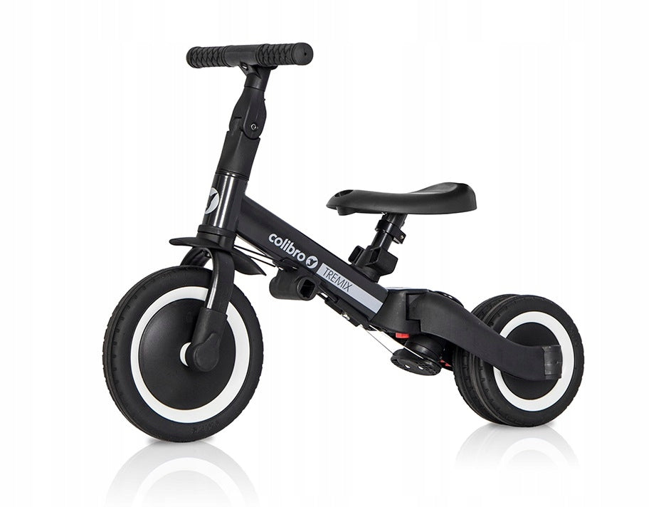 Children's balance bike black Colibro Tremix UP 6in1 with HIT pedals Model TREMIX UP