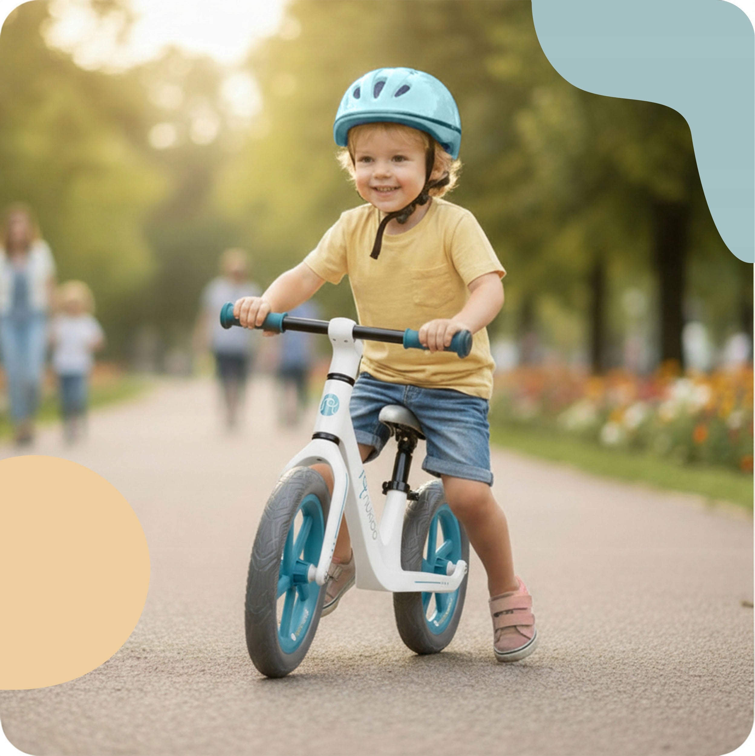 Children's balance bike durable Nukido Light Flee light Brand Nukido
