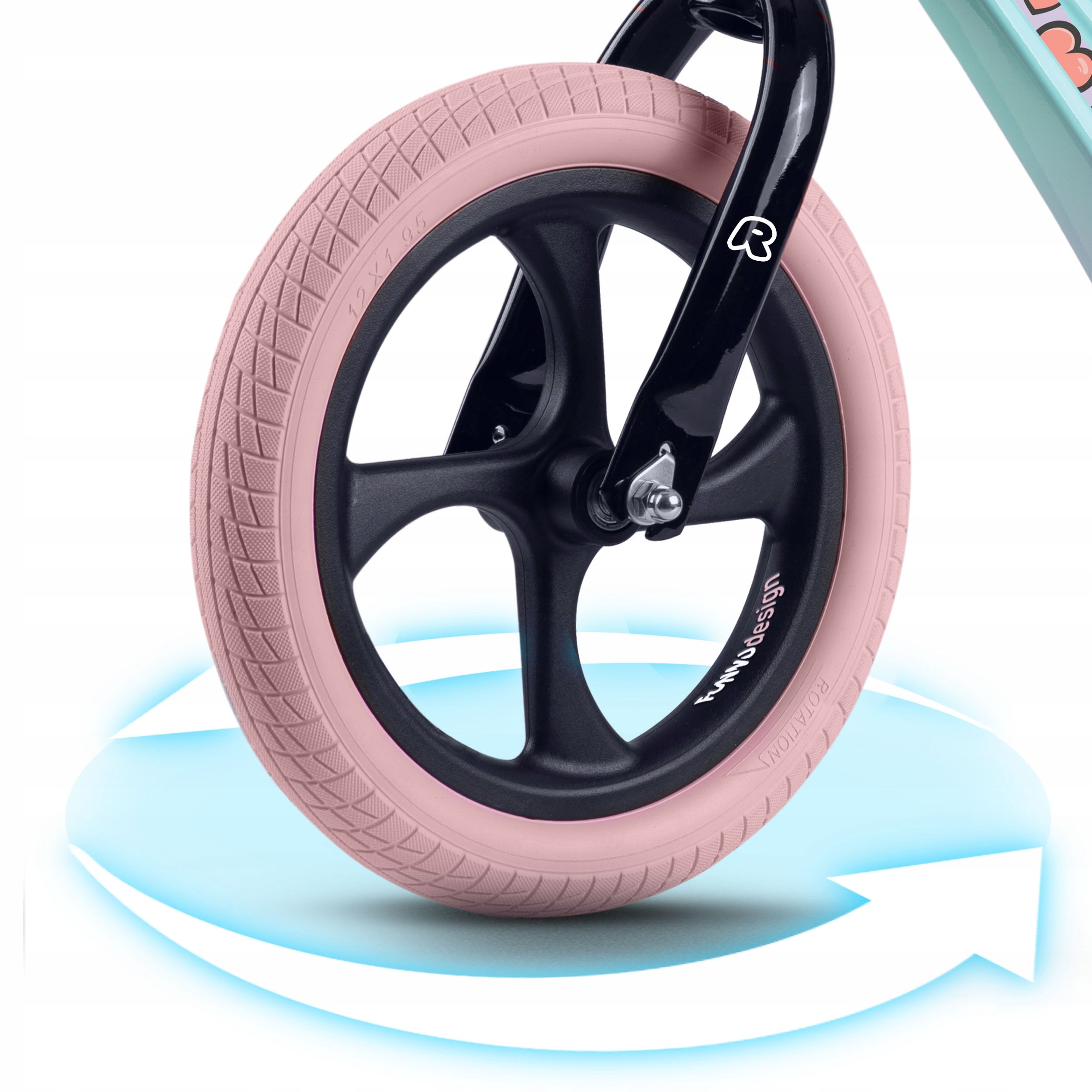 Children's balance bike magnetium Ricokids Funnu light Kid's age 2+ years