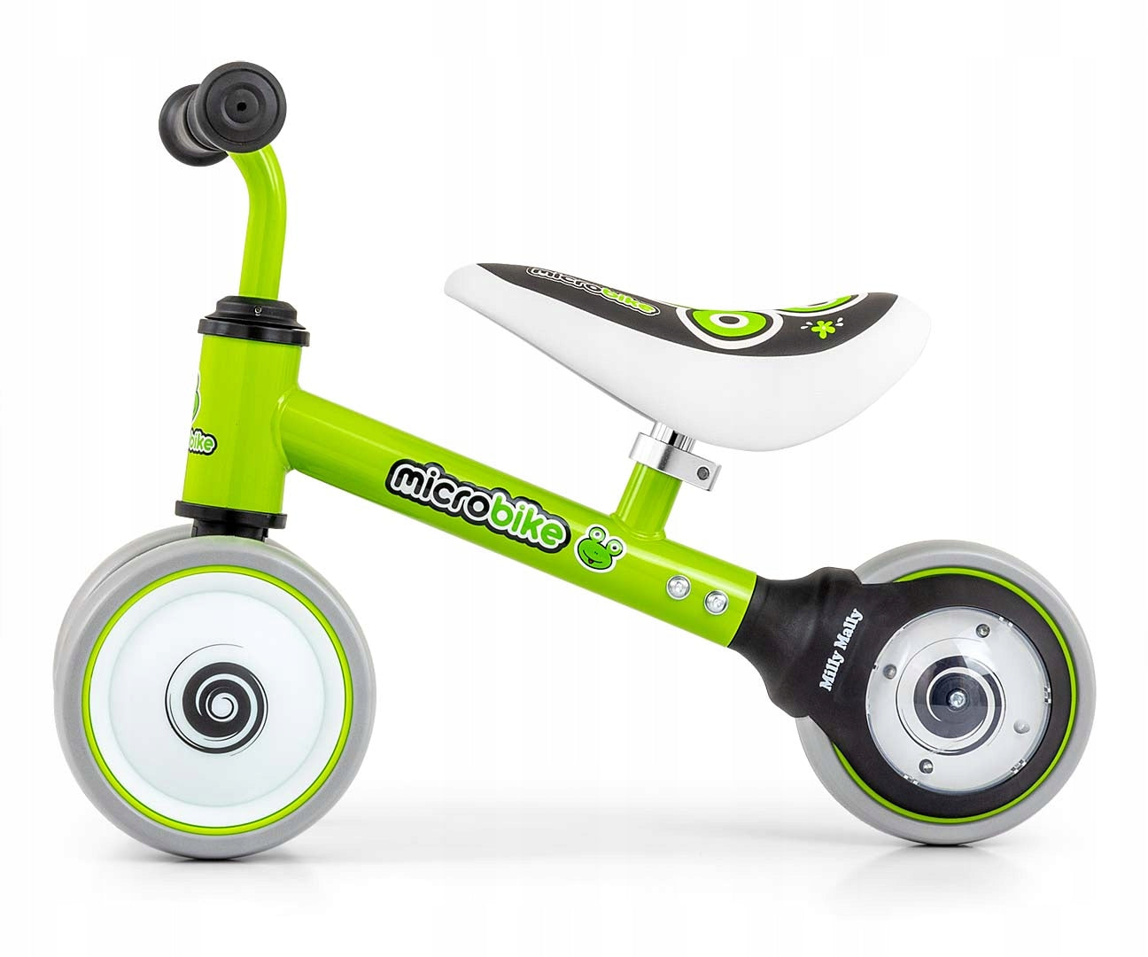 Children's balance bike tricycle Micro Plus Frog Milly Mally Packaging status original