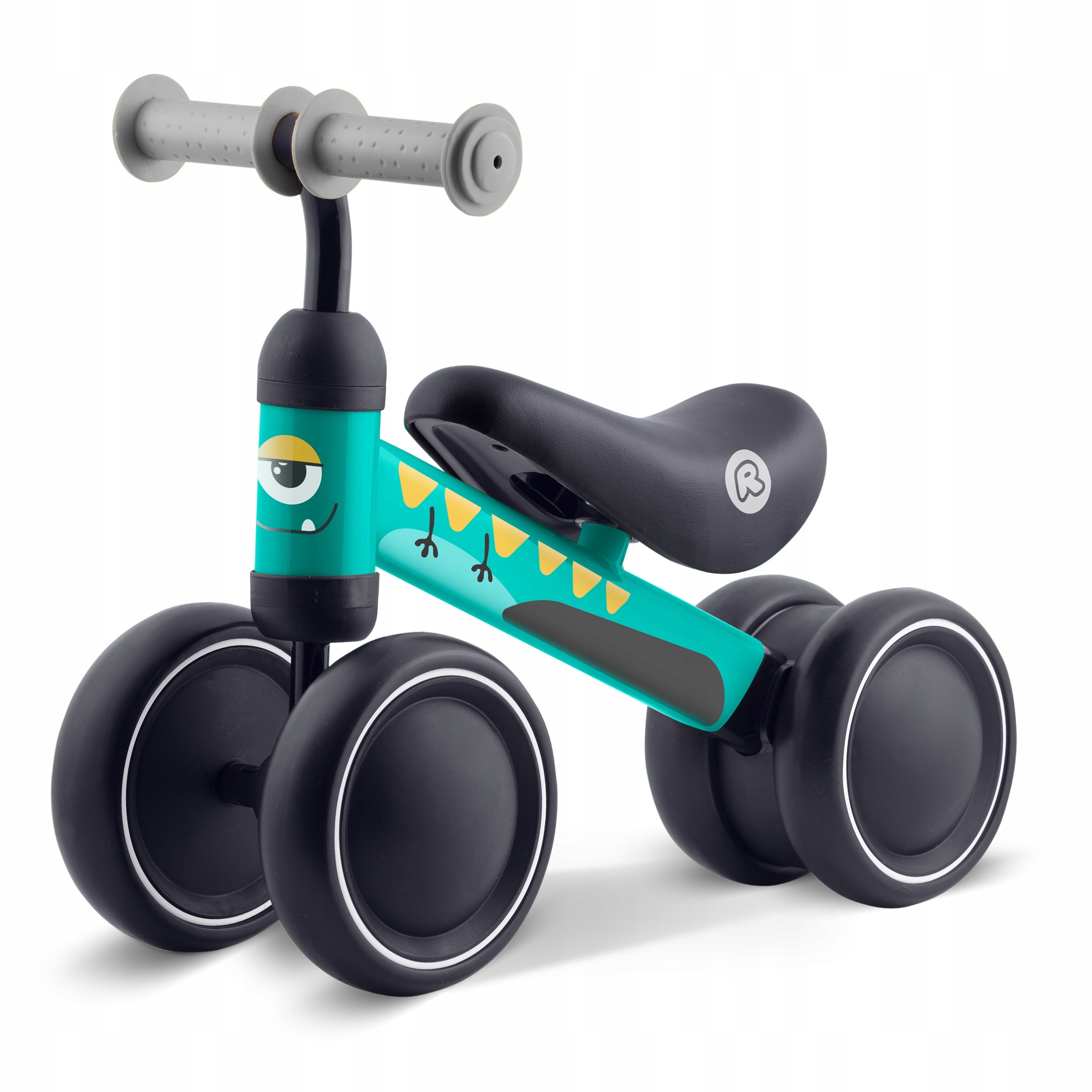 Children's balance bike tricycle light solid DINO 12m+