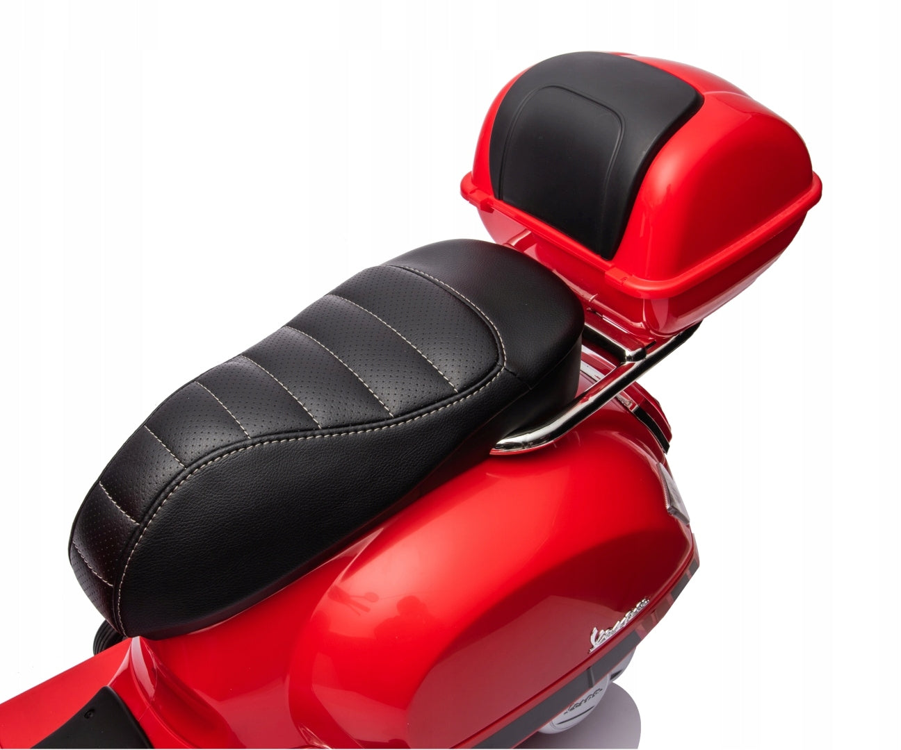 Children's battery motor electric Vespa GTS Super Red Milly Mally Brand Milly Mally