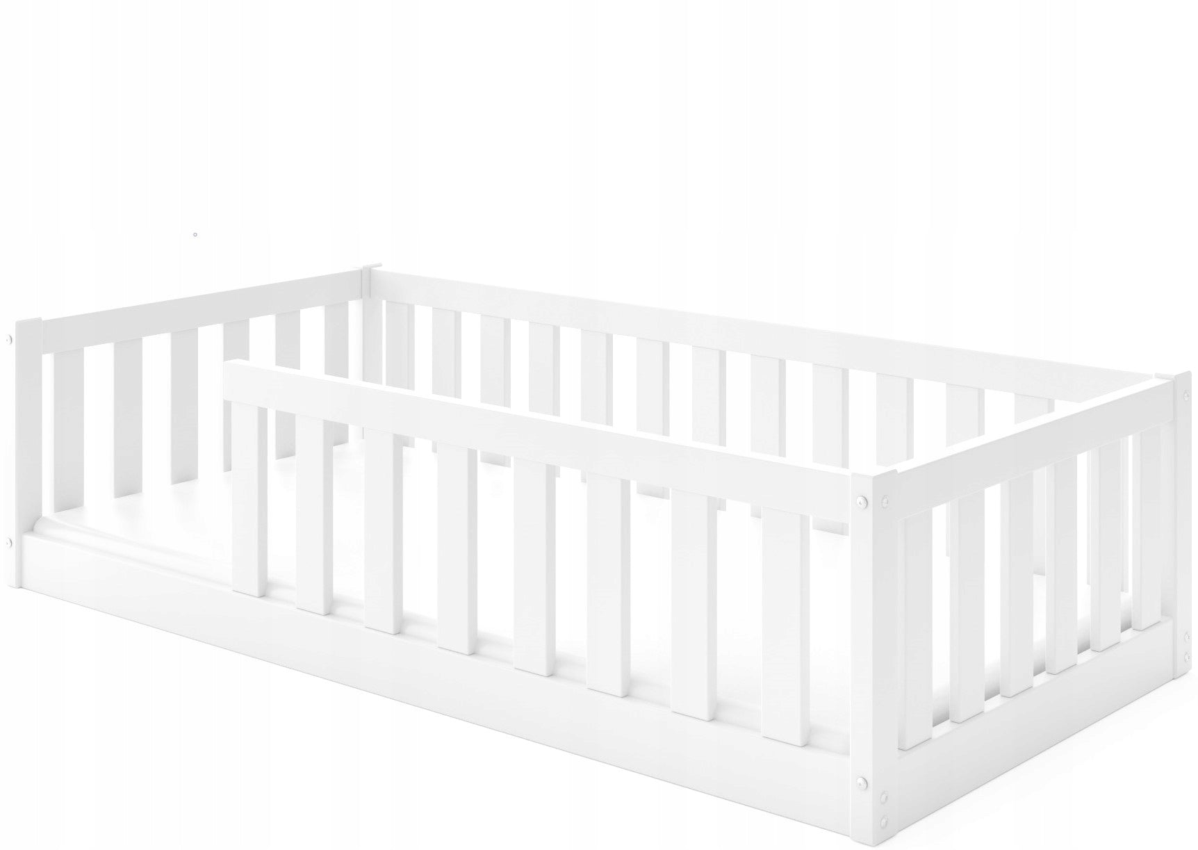 Children's bed 160x80 wooden with mattress Bella Sima montessori