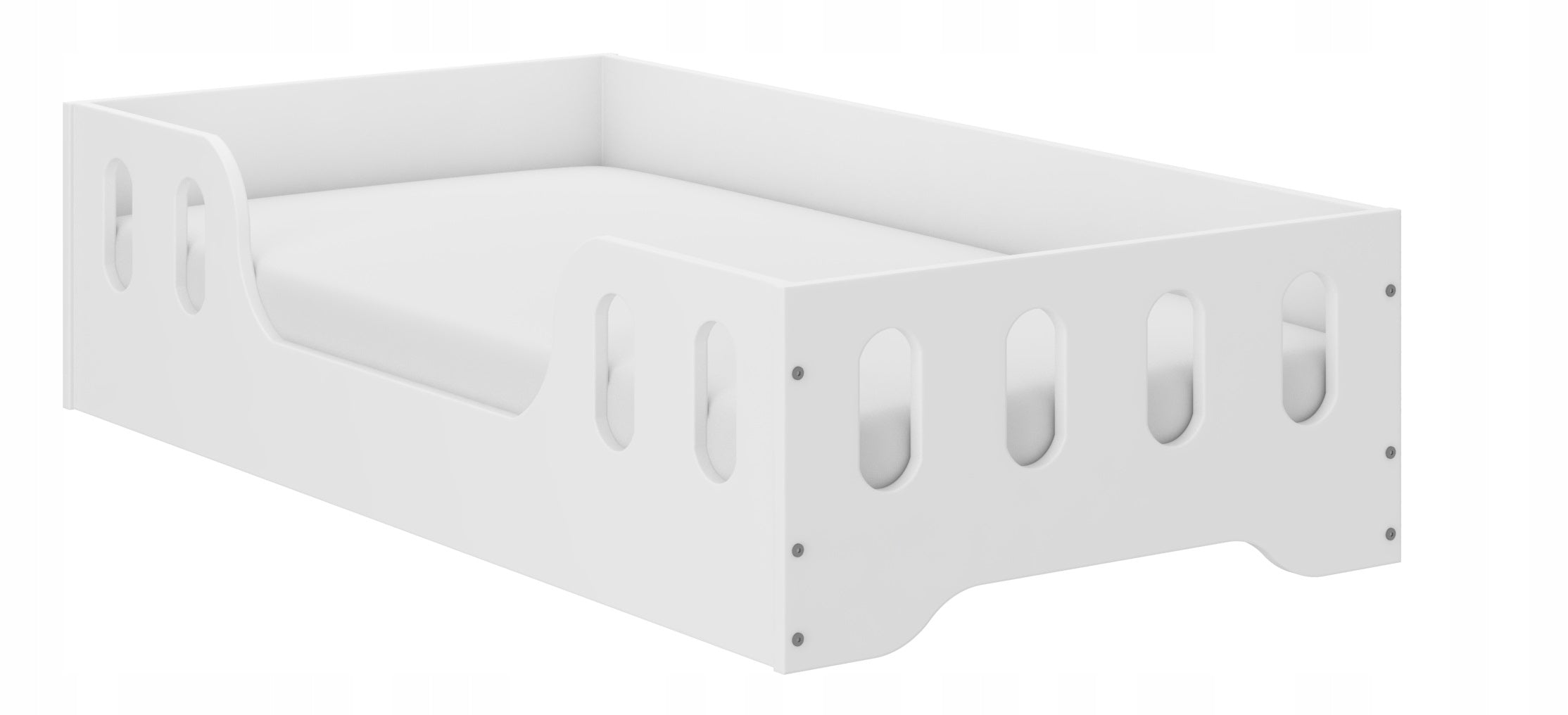 Children's bed Montessori LAKI 140x70 Sonoma or White