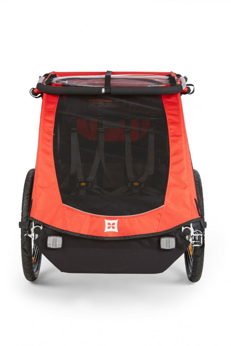Children's bicycle trailer Burley Honey Bee red