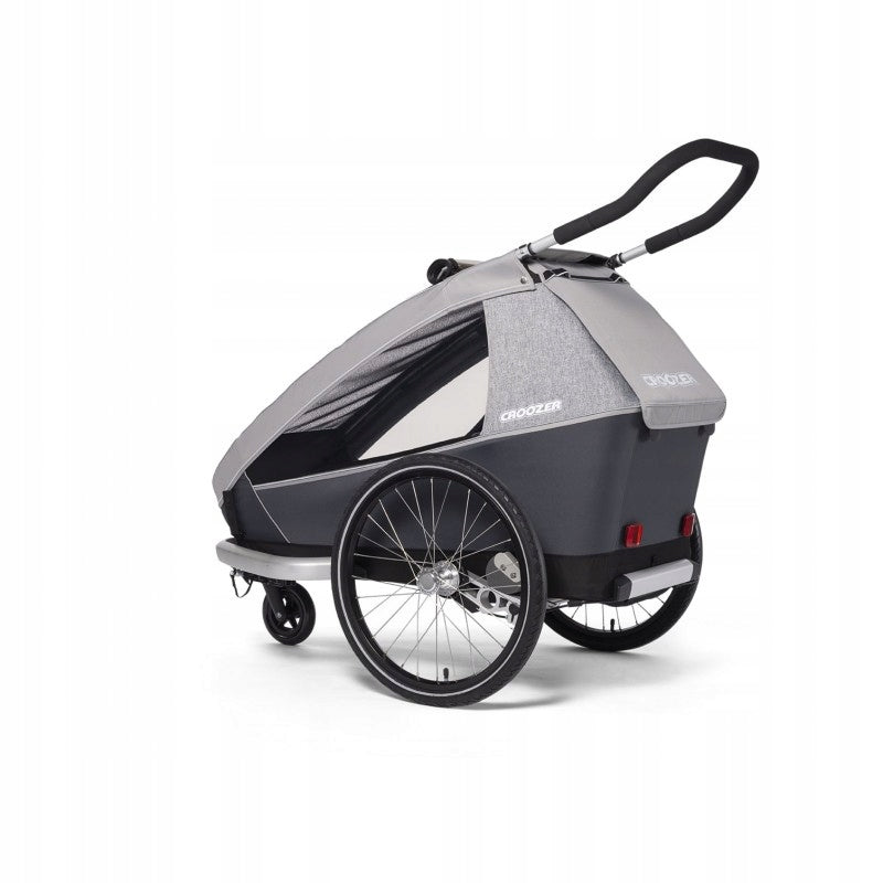 Children's bicycle trailer Croozer Kid Keeke 1 Stone Grey Brand Croozer