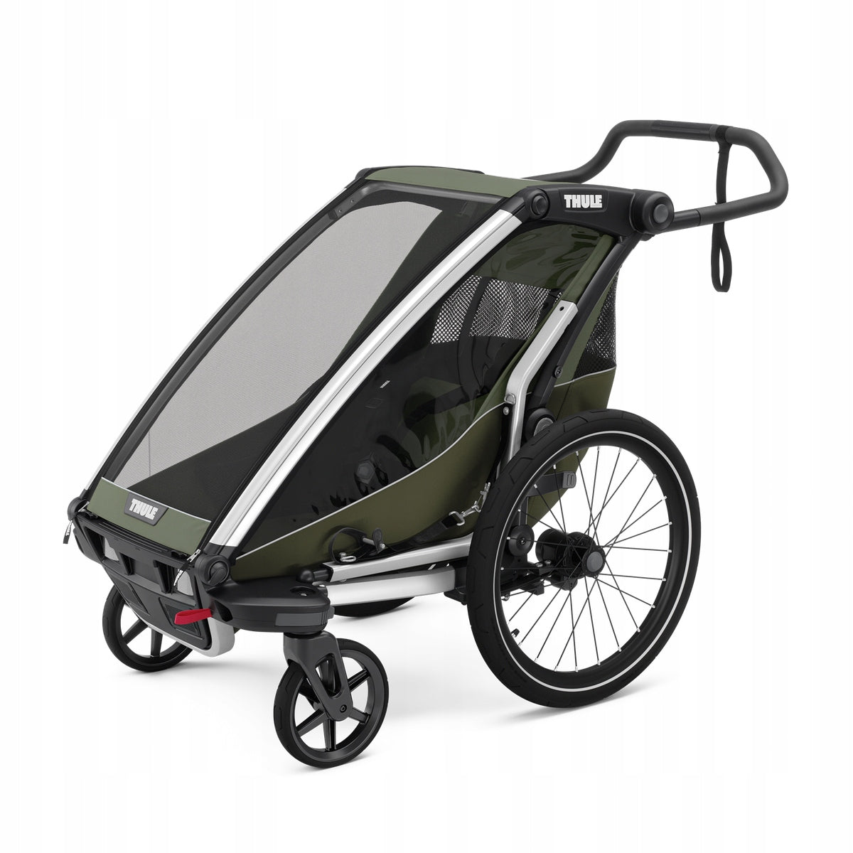 Children's bicycle trailer Thule Chariot Lite single vintage green Brand Thule