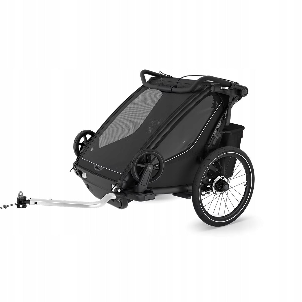 Children's bicycle trailer Thule Chariot Sport 2 double Black 10201031