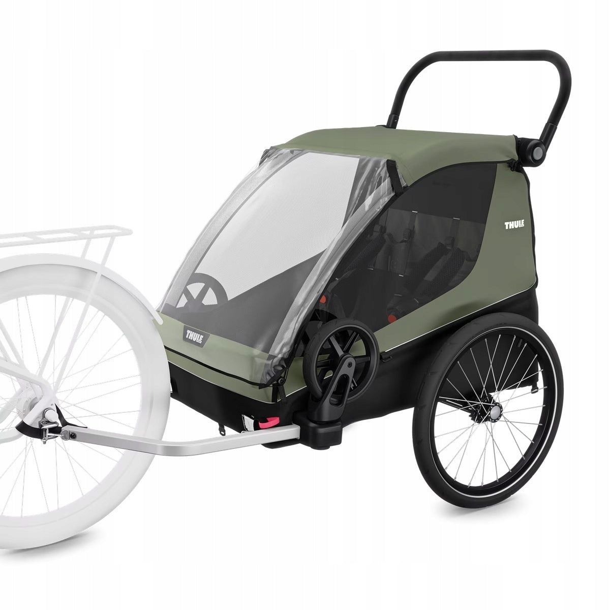 Children's bicycle trailer transport trolley Thule Courier 10102002 Brand Thule