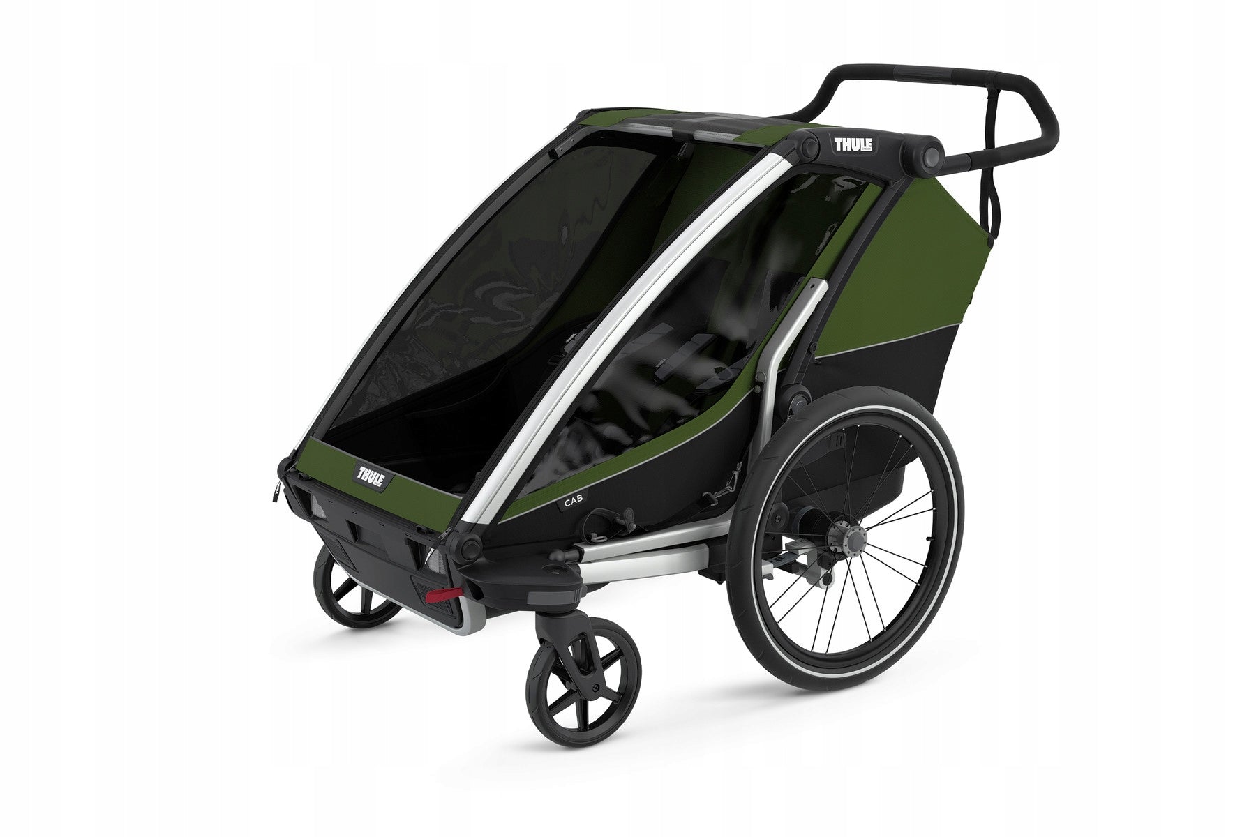 Children's bicycle trailer with shock absorption Thule Chariot Cab 2 Brand Thule