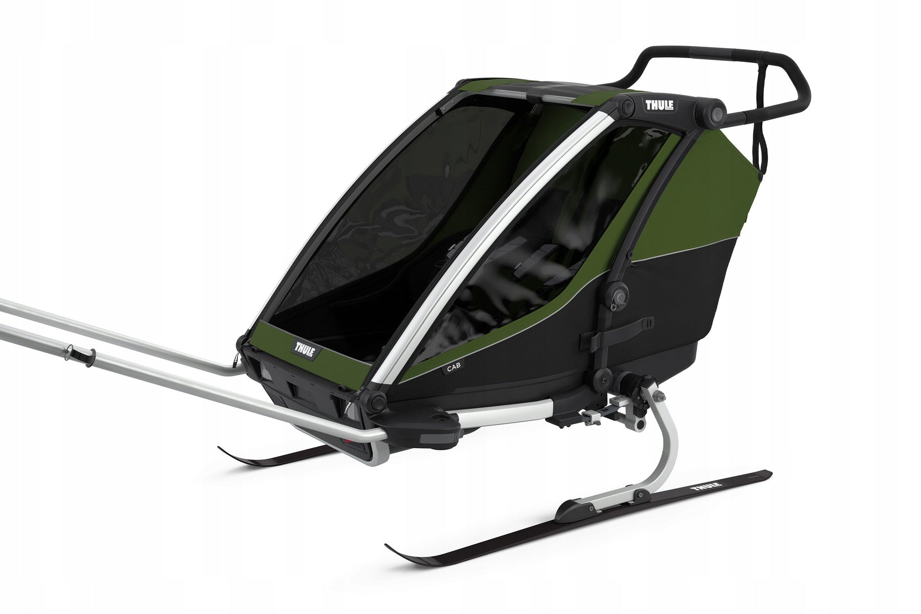 Children's bicycle trailer with shock absorption Thule Chariot Cab 2 Manufacturer code 10204021