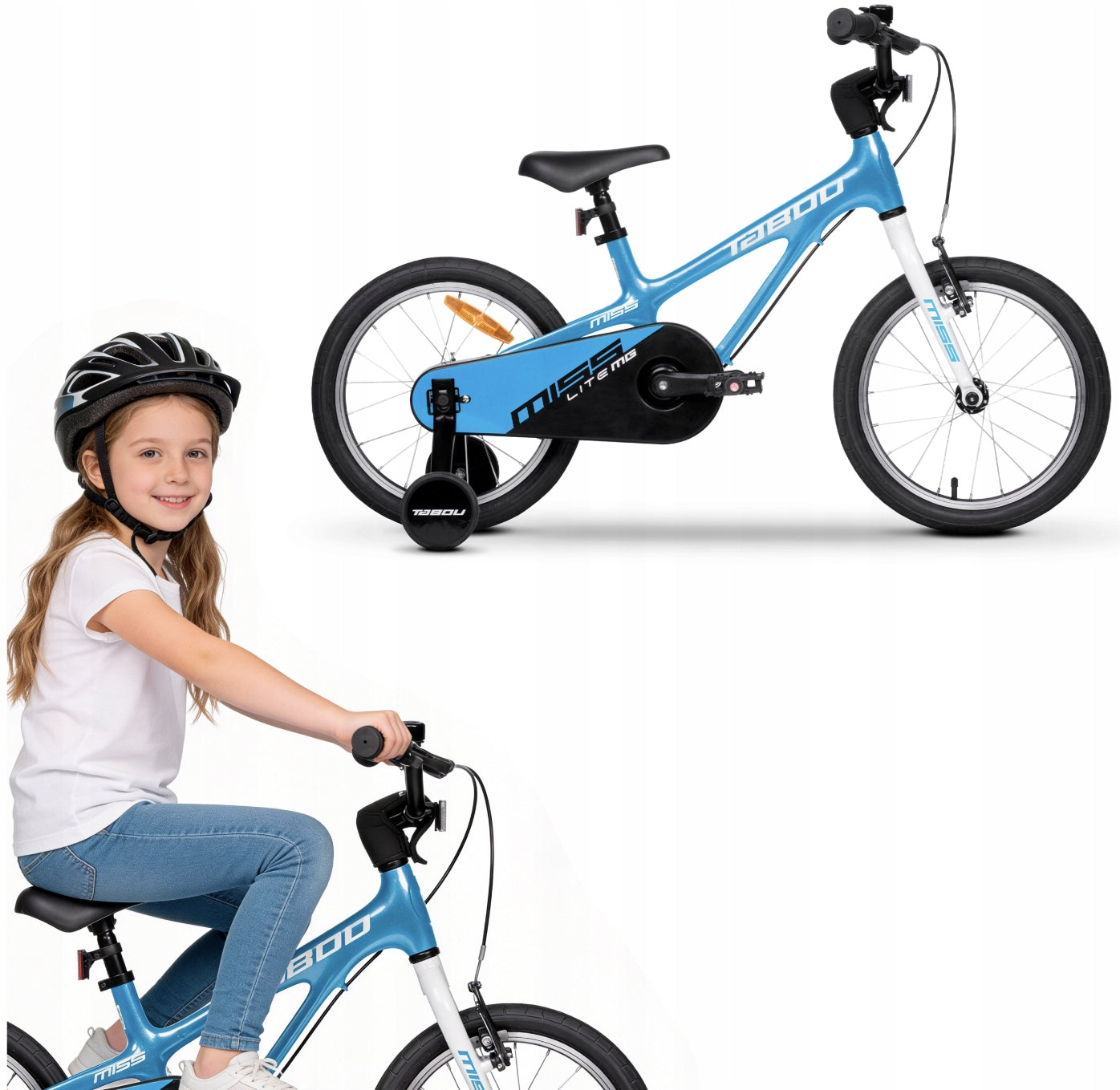 Children's bike Tabou MISS LITE MG 18" for boy or girl LIGHT