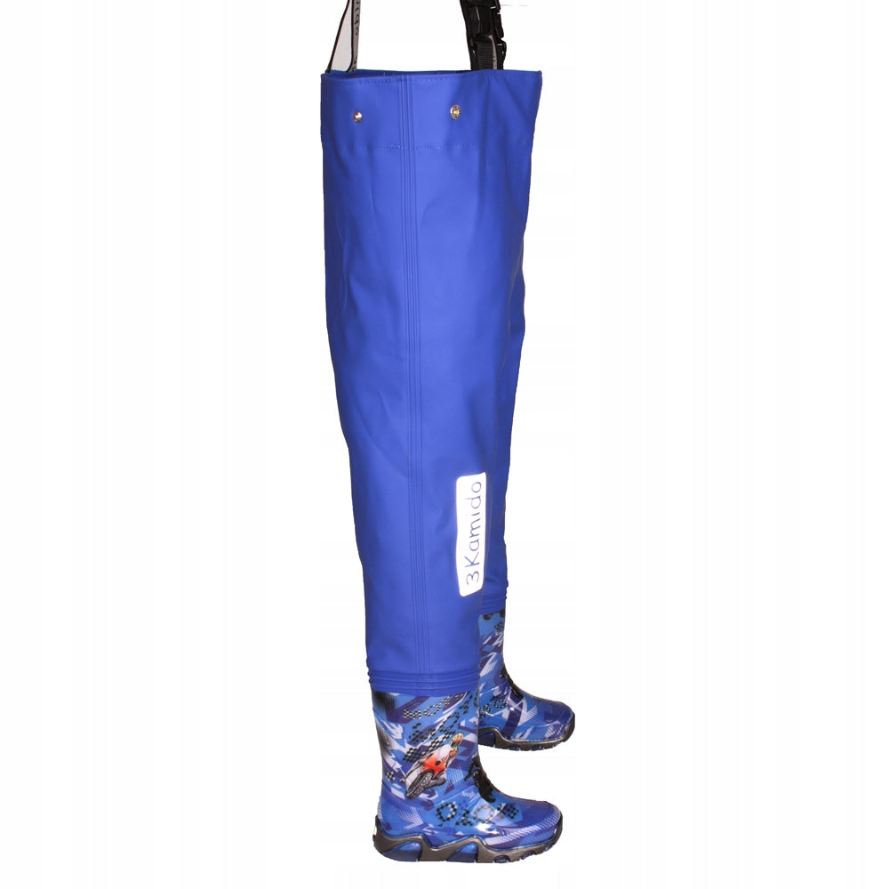 Children's bottoms 3Kamido, waders, waders -MOTORS, blue 34/35 EAN (GTIN) 5902627426438