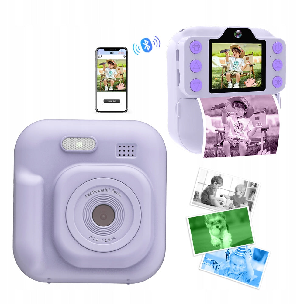 Children's camera K9PRO 2.0" +32GB memory card+ 3 rolls of printing paper