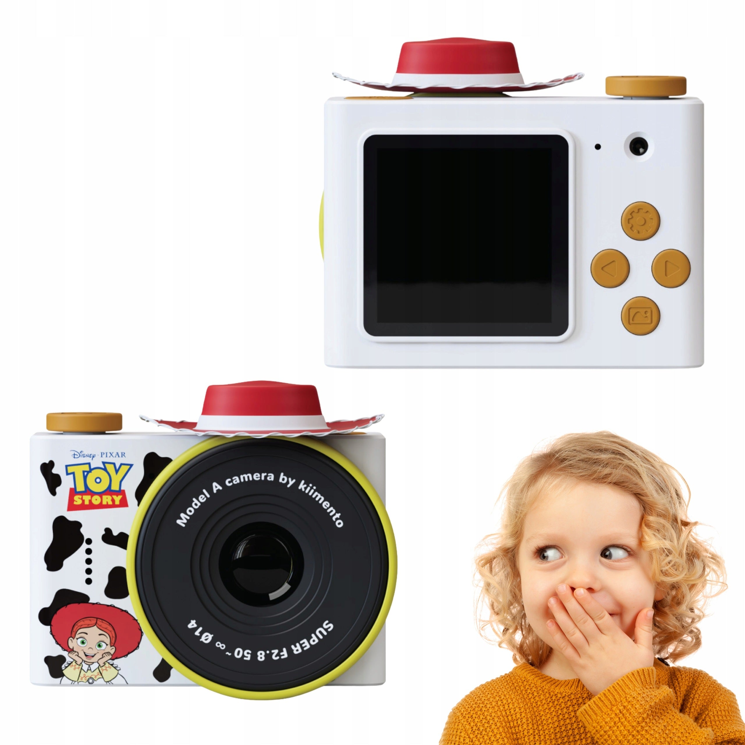 Children's camera Kiimento Cowgirl Jessie Toy Story 12 MP card 16 GB